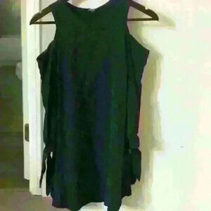 DO & BE Navy Blue Flowy Tunic